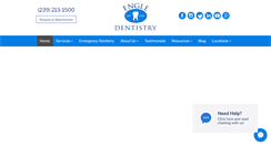 Desktop Screenshot of engleimplantdentistry.com