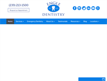Tablet Screenshot of engleimplantdentistry.com